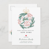 クリスマス飾り引き 案内ポストカード (正面/裏面)