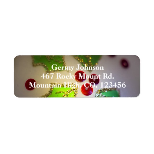 クリスマス飾り11 ラベル (正面)