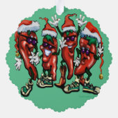 クリスマス飾り オーナメントカード (裏面)