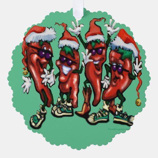 クリスマス飾り オーナメントカード (正面)