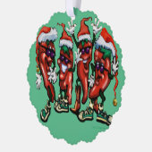 クリスマス飾り オーナメントカード (左)