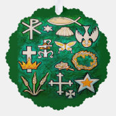 クリスマス飾り オーナメントカード (裏面)