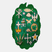 クリスマス飾り オーナメントカード (右)