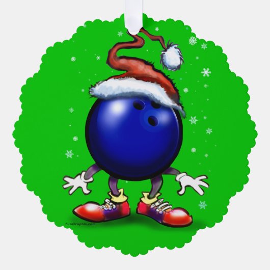 クリスマス飾り オーナメントカード (正面)