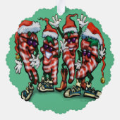 クリスマス飾り オーナメントカード (裏面)