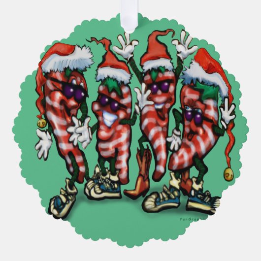 クリスマス飾り オーナメントカード (正面)