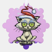 クリスマス飾り オーナメントカード (裏面)