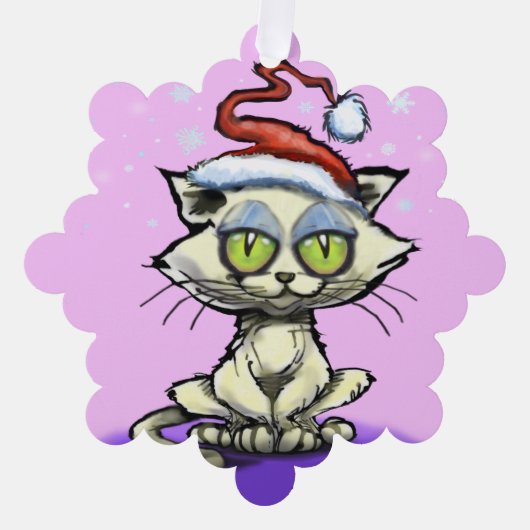 クリスマス飾り オーナメントカード (正面)