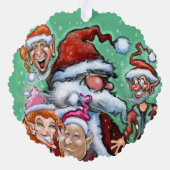 クリスマス飾り オーナメントカード (裏面)