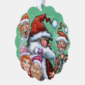 クリスマス飾り オーナメントカード (左)