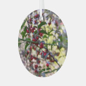 クリスマス飾り ガラスオーナメント (正面左)