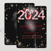 クリスマス飾り、クリスマス 招待状 (正面/裏面)