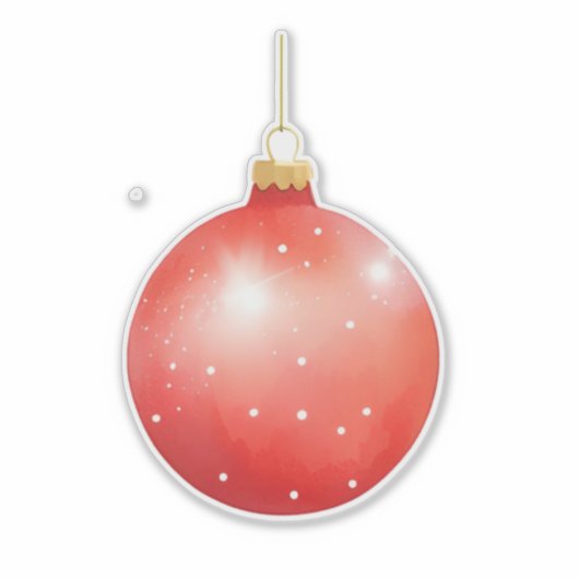 クリスマス飾り シール (正面)