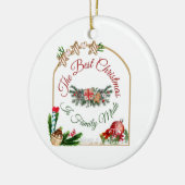 クリスマス飾り セラミックオーナメント (左)