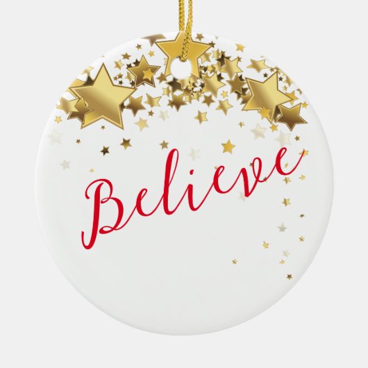 クリスマス飾り セラミックオーナメント (正面)