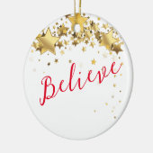 クリスマス飾り セラミックオーナメント (左)