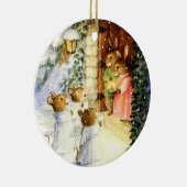 クリスマス飾り セラミックオーナメント (右)