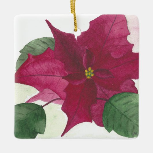 クリスマス飾り セラミックオーナメント (正面)