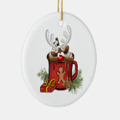 クリスマス飾り セラミックオーナメント (右)