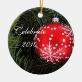 クリスマス飾り セラミックオーナメント (正面)