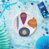 クリスマス飾り ペーパープレート (パーティー)