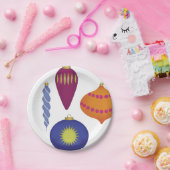 クリスマス飾り ペーパープレート (パーティー)