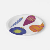 クリスマス飾り ペーパープレート (アングル)