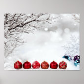 クリスマス飾り ポスター (正面)