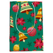 クリスマス飾り ミディアムペーパーバッグ (正面)