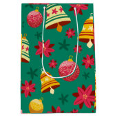 クリスマス飾り ミディアムペーパーバッグ (裏面)