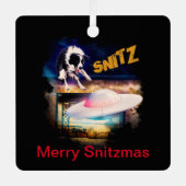 クリスマス飾り メタルオーナメント (正面)