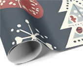 クリスマス飾り ラッピングペーパー (ロールコーナー)