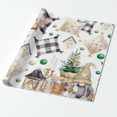 クリスマス飾り 妖精 ラッピングペーパー (アンロールド)