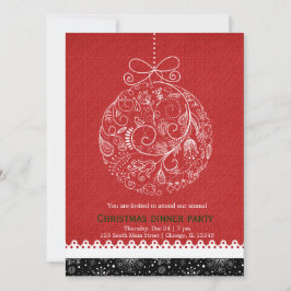 クリスマス飾り 招待状