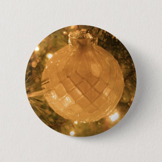 クリスマス飾り 缶バッジ (正面)