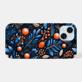 クリスマス飾り iPhone 15ケース (裏面横)