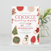 クリスマス飾クッキーのパーティーホリデー誕生日 プログラム (スタンド正面)