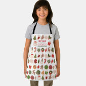 クリスマス飾クッキーのパーティー装飾者 エプロン (インサイチュ)