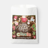 クリスマス飾クッキー フェイバーバッグ (正面)