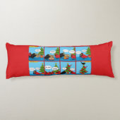 クリスマス飾ツリー漫画の方法 ボディピロー (裏面)