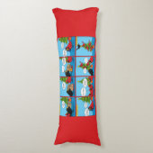 クリスマス飾ツリー漫画の方法 ボディピロー (正面縦)