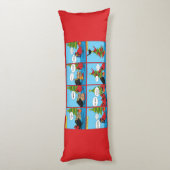 クリスマス飾ツリー漫画の方法 ボディピロー (裏面 (縦))