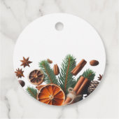 クリスマス香りシマーポット フェイバータグ (裏面)