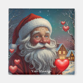 クリスマス魅力的をテーマにした マグネット (正面)