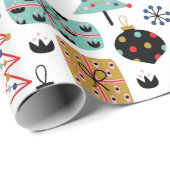 クリスマス魅力的デザイン ラッピングペーパー (ロールコーナー)