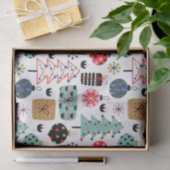 クリスマス魅力的デザイン 薄葉紙 (ギフト)