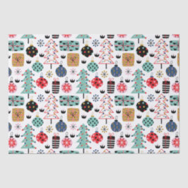 クリスマス魅力的デザイン 薄葉紙