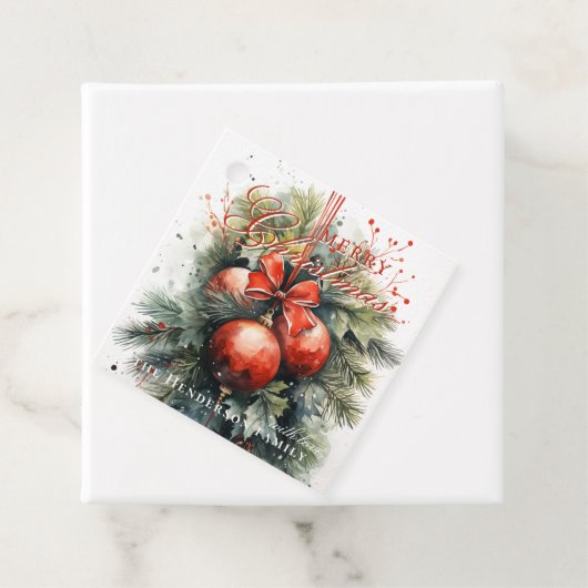 クリスマス魅力的ミスタントー名前をカスタムする フェイバータグ (インサイチュ)