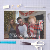 クリスマス魔法と写真 薄葉紙 (クラフト)