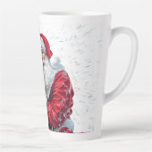 クリスマス魔法は犬のおしっこ&サンタ カフェラテマグ (右)